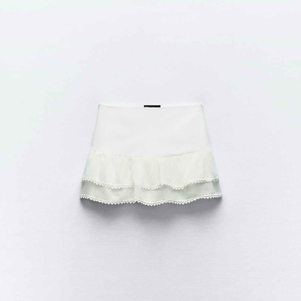 Women white skirt